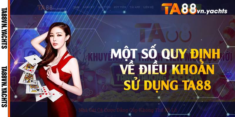 Một số quy định về điều khoản sử dụng TA88